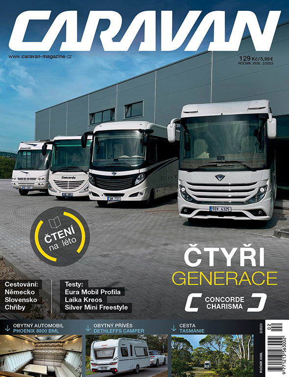 obálka časopisu Caravan Magazine 2/2023