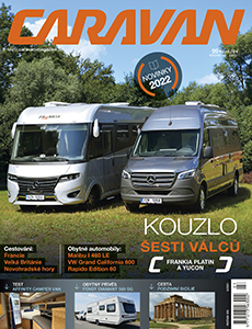 titulní strana časopisu Caravan Magazine 2021//3