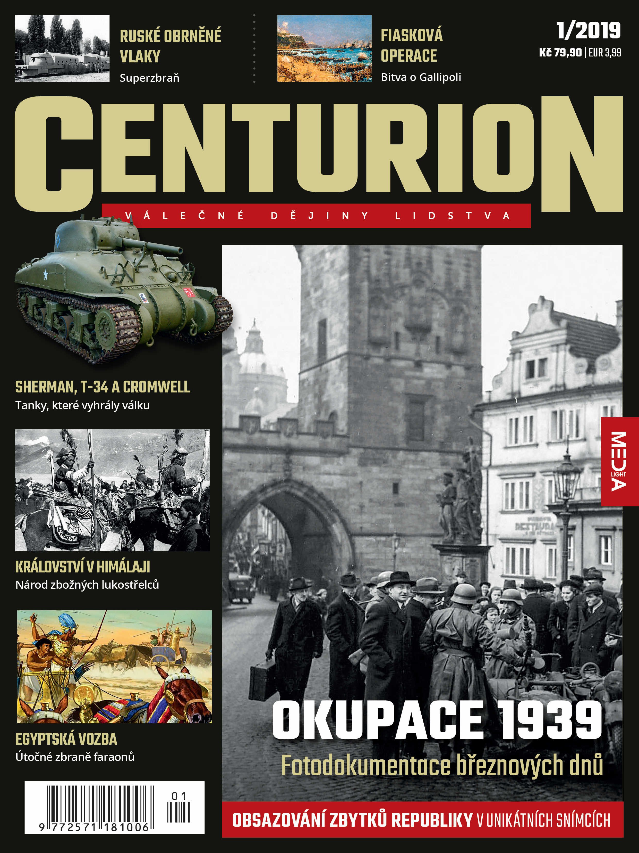 obálka časopisu Centurion 1/2019 Centurion