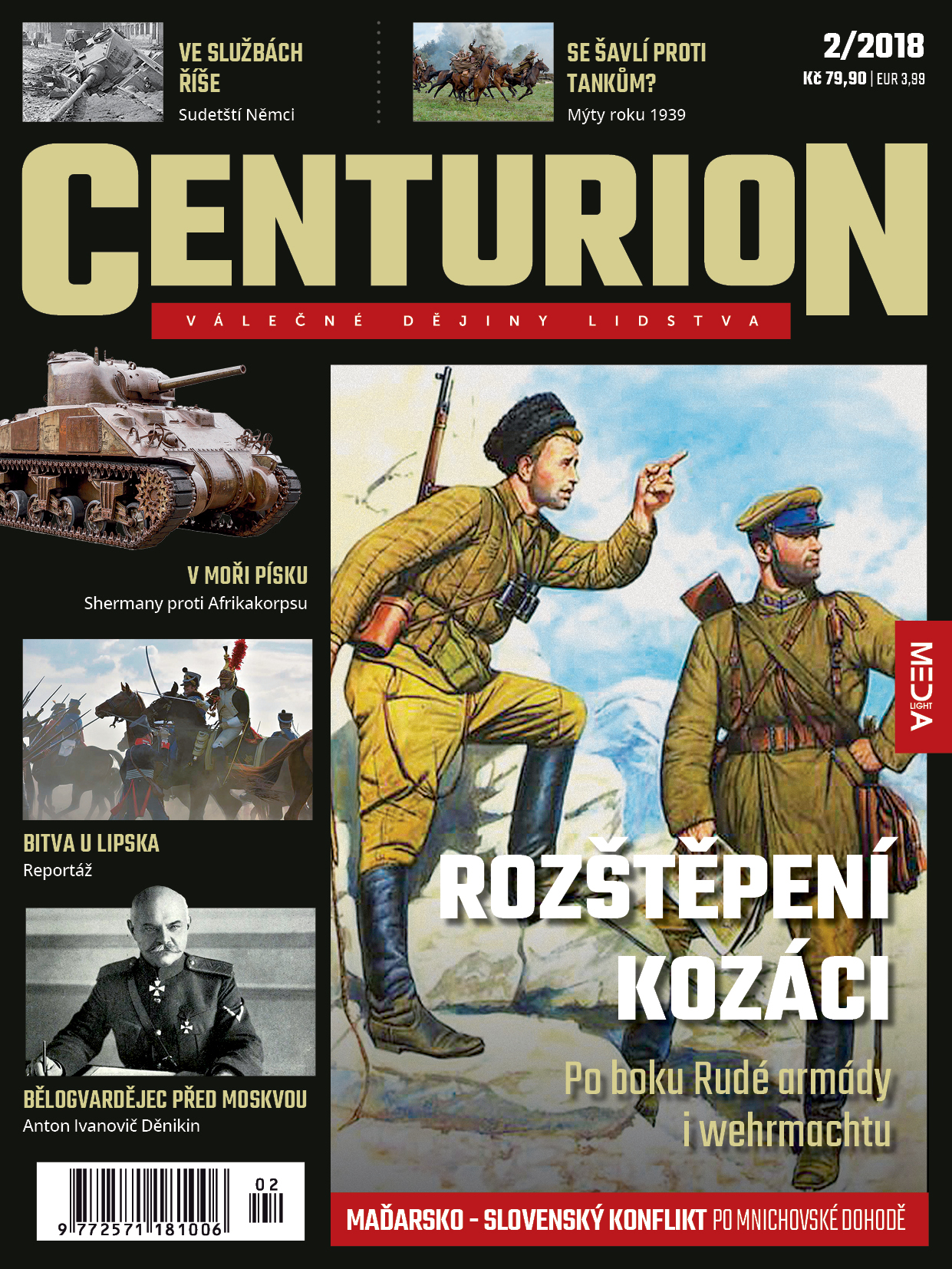 obálka časopisu Centurion 2/2018 Centurion