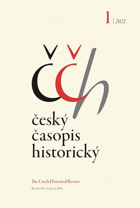 obálka časopisu Český časopis historický 1/2021