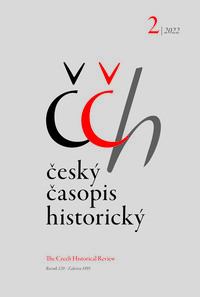 obálka časopisu Český časopis historický 2/2022