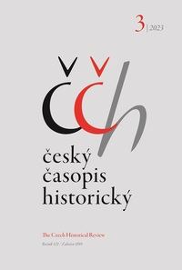 obálka časopisu Český časopis historický 3/2023