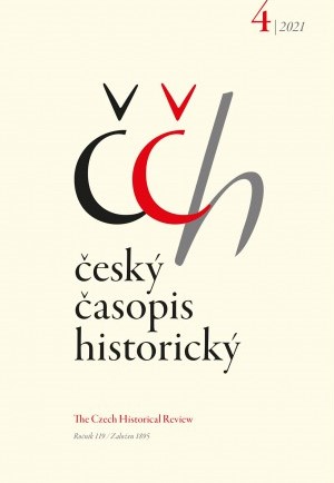 obálka časopisu Český časopis historický 4/2021