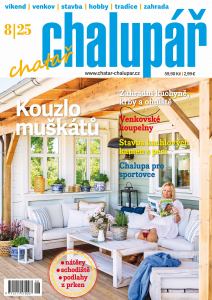 obálka časopisu Chatař chalupář 8/2025