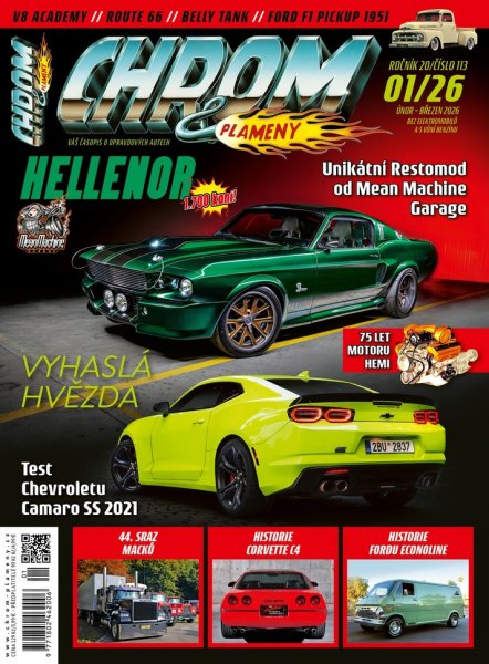 obálka časopisu Chrom & Plameny 1/2026