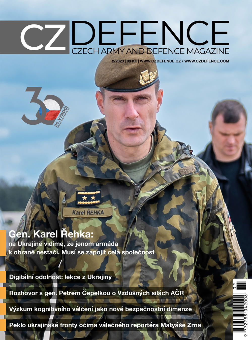 obálka časopisu CZ DEFENCE  2/2023