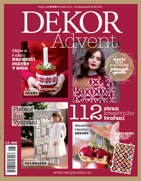 obálka časopisu Dekor 5/2018