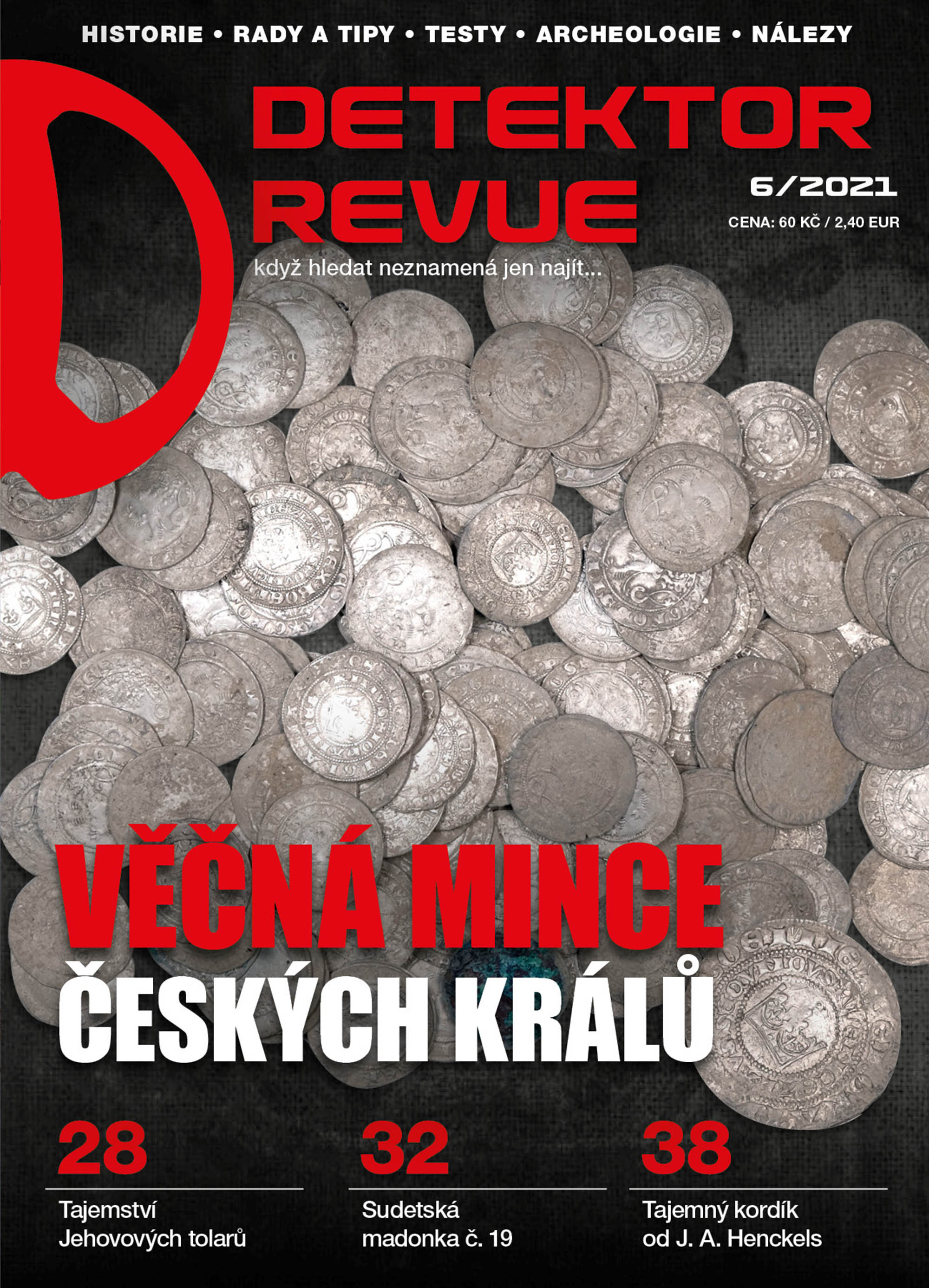 titulní strana časopisu Detektor Revue 2021//2
