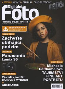 titulní strana časopisu Digitální foto 2020//203