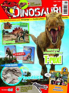obálka časopisu Dinosauři 1/2022