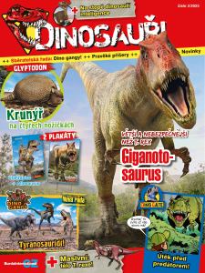 titulní strana časopisu Dinosauři 2023//3