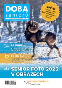 obálka časopisu Doba seniorů 2/2026