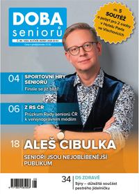 obálka časopisu Doba seniorů 8/2026