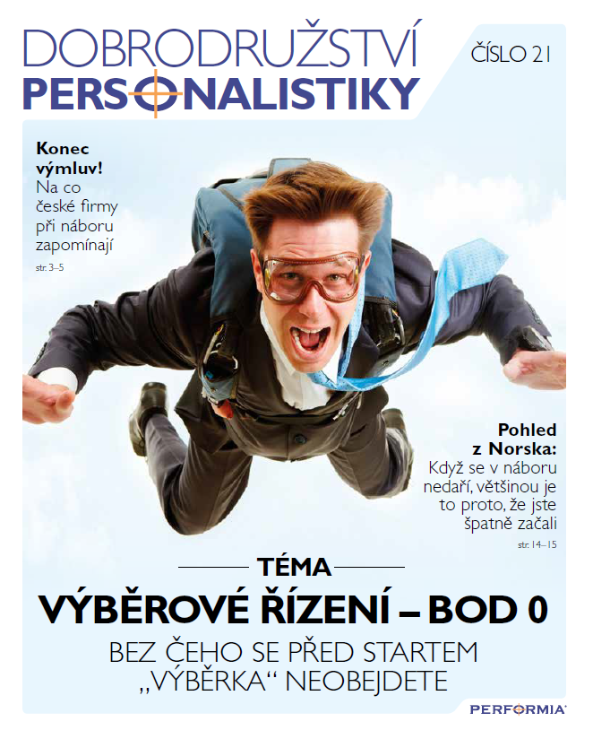 titulní strana časopisu Dobrodružství Personalistiky 2019//21