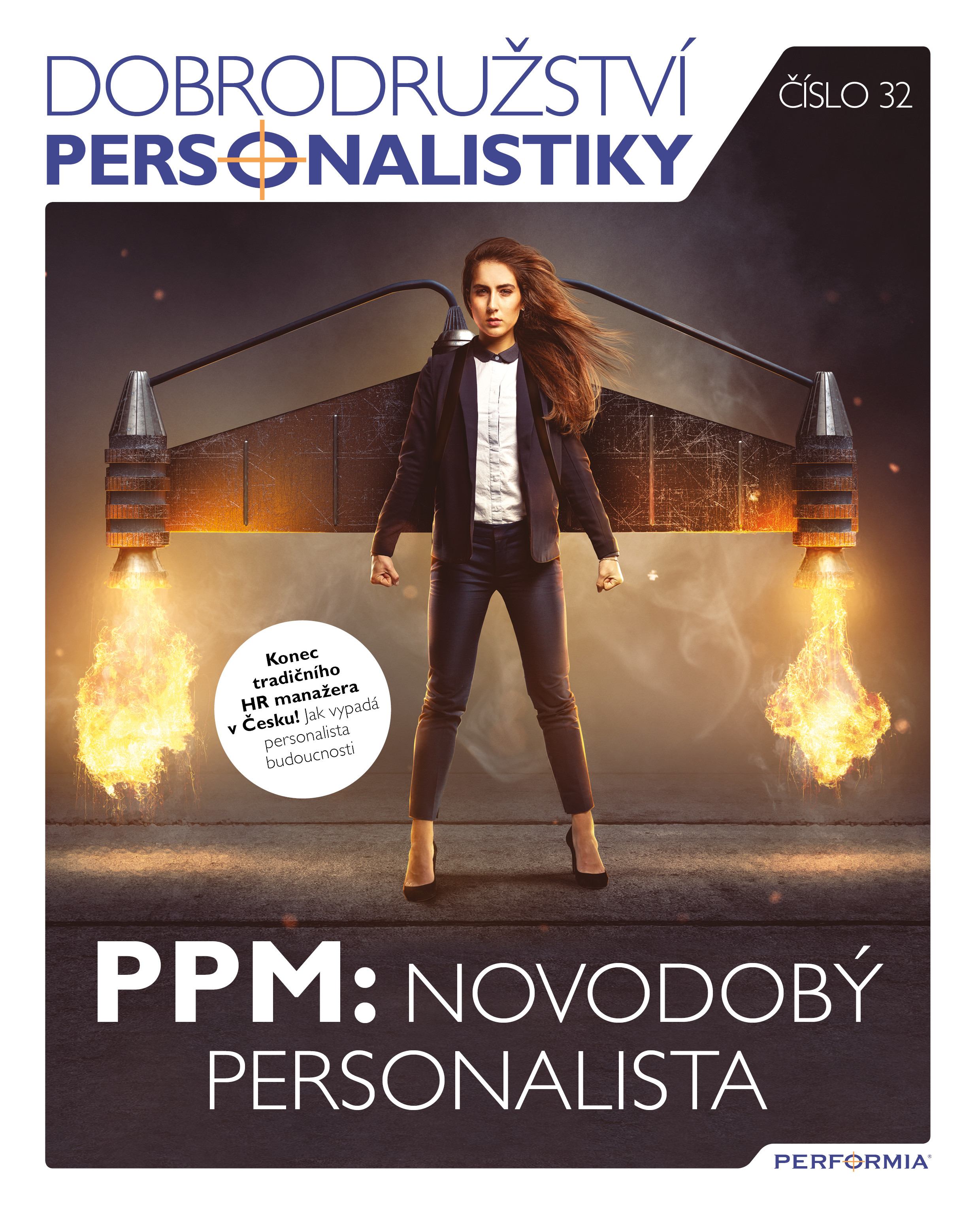 obálka časopisu Dobrodružství Personalistiky 32/2023