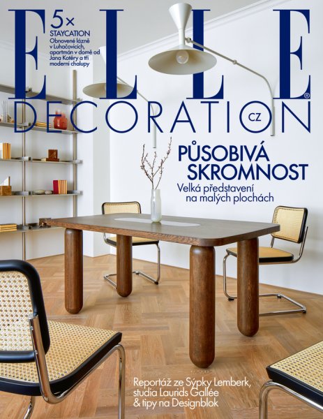 obálka časopisu Elle Decoration 3/2024
