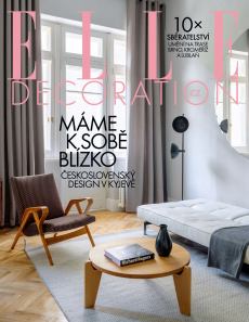 obálka časopisu Elle Decoration 1/2022