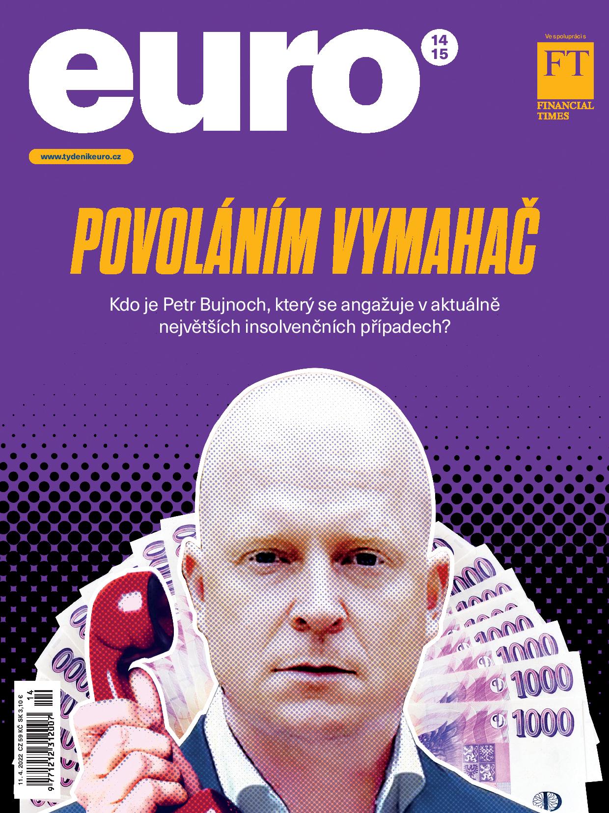 titulní strana časopisu EURO 2022//10