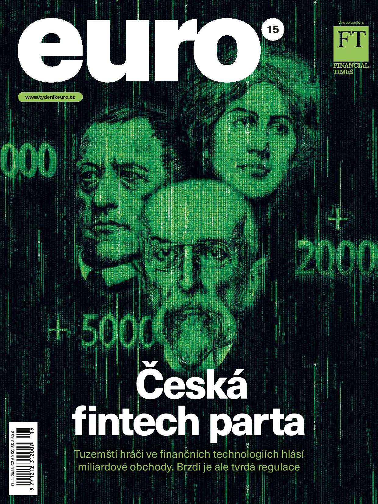 obálka časopisu EURO 15/2023