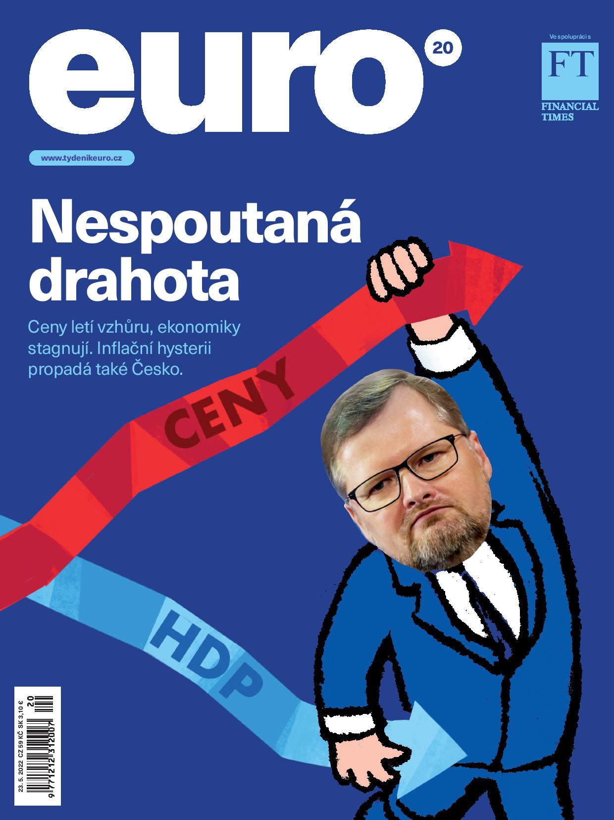 titulní strana časopisu EURO 2022//15