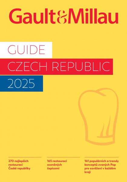 obálka časopisu Gault&Millau - Kniha ČR 2025 Gault&Millau 502 Kč (včetně poštovného) 