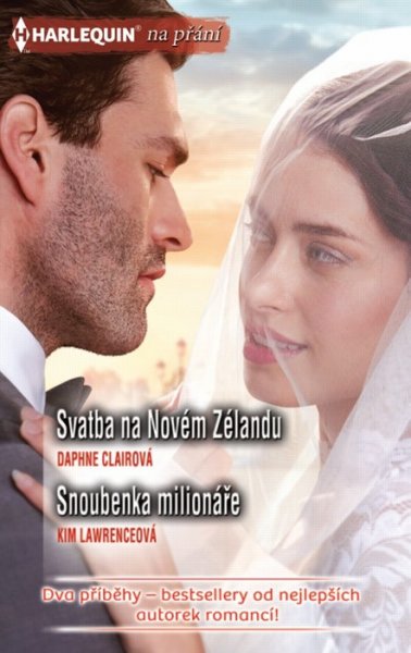 Svatba na Novém Zélandu (Daphne Clairová) - Brynovi nebylo příjemné, když zjistil, že matka najala na sepsání knihy o jejich rodinné historii Rachel! Tu Rachel, na kterou nikdy nepřestal myslet, tu Rachel, proti níž se provinil projevem nemístné vášně, na níž nebyla tehdy, před deseti roky, ještě připravena. Tu Rachel, kterou chtěl stále!<br>
Ani pro Rachel, jež se na rodný Nový Zéland vrátila z dobrovolného exilu ve Spojených státech, to ale nebylo nic snadného. Bryn totiž netušil, že před deseti roky i ona chtěla ho. A že ani ona se z lásky k němu dosud nevyléčila!<br>
<br>
Snoubenka milionáře (Kim Lawrenceová) - Příliš tenký led na jezeře a v něm uvízlá liška seznámí pohlednou knihovnici Rose a řecko-francouzského závodníka formule jedna Mathieua. Rose ví, že někoho tak úžasného ještě nikdy neviděla! To Mathieu je přesvědčen, že dívku zná. Že se s ní setkal už před léty a že to rozhodně nebylo pro ni lichotivé! A komedie plná omylů může začít!<br>
<br>
<br>
<br>
Kat. číslo: 514 H 10/25 <br>
Rozsah: 320 stran <br>
Cena: 150 Kč <br>
Cena pro vás: 139 Kč