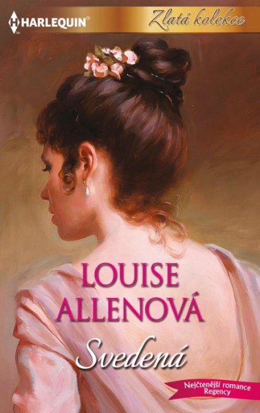 Svedená (Louise Allenová) - Svedená, opuštěná a těhotná Arabella Shelleyová se rozhodne, že jediný, kdo jí může pomoci, je otec jejího dítěte. Když se dozví, že náhle zemřel, nezbývá jí než požádat jeho bratra o pomoc. Pohledný a nadmíru čestný lord Hadleigh je okamžitě rozhodnut: aby byl původ dítěte a jeho nároky na dědictví nezpochybnitelné, s Arabellou se musí oženit on! 
Arabella, prostá vikářova dcera, se ocitá v přepychovém prostředí a snaží se uspokojit svého nečekaného manžela. Je ovšem otázka, zda to dělá jen z vděčnosti... 
 
 
 
Kat. číslo: 170 U 02/26  
Rozsah: 288 stran  
Cena: 150 Kč  
Cena pro vás: 139 Kč