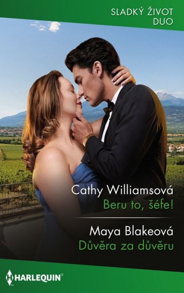 Beru to, šéfe! (Cathy Williamsová) - Na Gabrielově seznamu rozhodně nebylo všímat si toho, jak moc přitažlivá je Helen, jeho rozumná sekretářka! Zejména když Gabriel zrovna dokončuje klíčový obchod. Aby uspěl – a nic jiného než úspěch Gabriel neuznává –, potřebuje její pomoc. Jenže to, že ho Helen přitahuje, vše poněkud komplikuje! Zvlášť když jsou jejich city oboustranné. 
 
Důvěra za důvěru (Maya Blakeová) - Na to, že je jeho dokonalá asistentka Brianna i žena, si Sakis zakázal myslet. Jenže pak si uvědomil, že Brianna je mnohem hezčí, než tušil, a že před ním něco skrývá. 
Brianna dobře ví, že pokud se prozradí, bude to znamenat konec důvěry... a důvěrností! Ale přízraky minulosti se tak snadno zahnat nedají! 
 
 
 
Kat. číslo: 408 I 02/26  
Rozsah: 320 stran  
Cena: 150 Kč  
Cena pro vás: 139 Kč