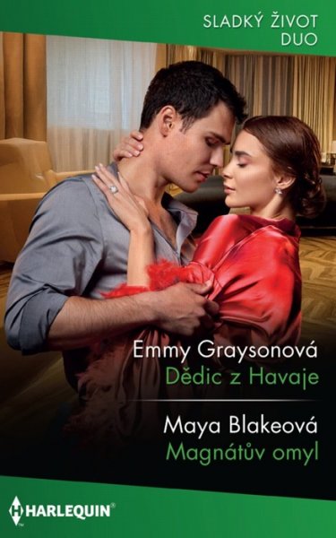 Dědic z Havaje (Emmy Graysonová) - Nick byl její nepřítel! Aspoň o tom byla Anika doma, ve Slovinsku, kde chtěl koupit její hostinec a udělat z něho pobočku svého nablýskaného hotelu, přesvědčená. Jenže pak se sešli na Havaji, a všechno bylo najednou jinak! Náhle ho začala mít ráda... a on začal mít rád ji. A pak už slova -mít rád- nevystihovala to, co mezi nimi vykvetlo... 
 
Magnátův omyl (Maya Blakeová) - Arion si opravdu si myslel, že ta žena je jiná. Úplně jiná, možná dokonce taková, jakou si vysnil. Tím horší to bylo zklamání! 
Pro Perlu znamenala noc s uhrančivým Řekem příležitost uvědomit si, že život běží dál. Věděla, že si na něj navždy uchová vzpomínku. A že dokáže žít jenom z této vzpomínky. 
Jenže dokáže to doopravdy? 
 
 
Kat. číslo: 412 I 04/26  
Rozsah: 320 stran  
Cena: 150 Kč  
Cena pro vás: 139 Kč