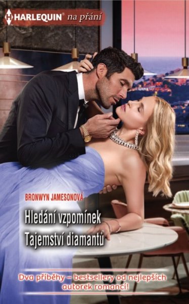 Hledání vzpomínek (Bronwyn Jamesonová) - Milionáře Donovana Keanea po přepadení postihla částečná amnézie. Přišel tak nejen o část svých vzpomínek, ale i krásnou milenku Susannah a výhodnou koupi letoviska v Tasmánii. Donovan je ale rozhodnutý získat zpátky jak vzpomínky, tak Susannu i letovisko. Ale ani jedno nebude jednoduché... 
 
Tajemství diamantů - Po dlouhém odloučení se Kimberley lásce Rica bránila. Domnívala se totiž, že si ji před deseti lety vzal za ženu jen ze zištných důvodů, aby získal významné postavení v jejich rodinné firmě. Postupně si však začala uvědomovat, že se z Rica stal muž, který je hoden její důvěry. 
 
 
Kat. číslo: 525 G 04/26  
Rozsah: 320 stran  
Cena: 150 Kč  
Cena pro vás: 139 Kč