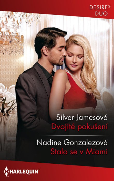 Dvojité pokušení (Silver Jamesová) - Meteroložka Brittany měla pro strach uděláno, ale kdyby jí v té strašlivé bouři neposkytl Cooper Tate útočiště, nejspíš by nepřežila. Jejich setkání vyvolalo v Cooperově srdci bouři stejně silnou, jako byla ta, v níž se seznámili. Zdálo se však, že Brittany o něho nestojí, přestože jejich nečekané sblížení mělo za následek početí nového života...<br>
<br>
Stalo se v Miami (Nadine Gonzalezová) - Galeristka Angel stojí nohama pevně na zemi, přesto ji setkání s hollywoodskou celebritou, hercem Alessandrem Cardenasem, přiměje k tomu, aby začala snít a přát si i něco pro sebe. Teď na ni soustředil pozornost neodolatelný muž a ona se rozhodla žít pro přítomný okamžik. Vždyť kdy jindy by mohla být tak odvážná a nespoutaná?<br>
<br>
Kat. číslo: 1263 O 03/23 <br>
Rozsah: 320 stran <br>
Cena: 150 Kč <br>
Cena pro vás: 139 Kč