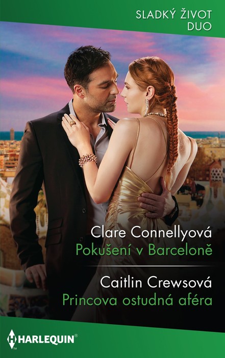 Pokušení v Barceloně (Clare Connellyová) - Byla milá. Přesně ten typ ženy, kterému se Alejandro vyhýbal jako čert kříži, neboť milé ženy jsou stvořené pro to, aby jim muži jako on ubližovali.<br>
Jenže pak za ním Sienna přišla a řekla: <br>Chci to. S tebou.<br>
A on neměl na vybranou!<br>
Romantika s tím neměla mít nic společného. Tohle přece neměla být předehra k lásce! Vždyť Alejandro dával celou dobu Sienně jasně najevo, že jí patří pouze noci – a jen jeho tělo...<br>
<br>
Princova ostudná aféra (Caitlin Crewsová) - Ten polibek všechno zkomplikoval...<br>
Svést Ninu, schovanku princezny Isabeau, své snoubenky, a způsobit mnohem větší skandál, než jaké si vymyslel doposud, takže zásnuby musely být zrušeny, se zdálo princi Zeusovi jako skvělý plán. Mohl se tak pomstít i otci, který si na čistotě jejich královského rodu vždy tak zakládal.<br>
Jenže pak se objevila Nina na zámku se zprávou, že čeká jejich dítě, a Zeus si náhle uvědomil, že milování s touhle ženou ho přimělo přát si, aby byl dobrý.<br>
Zeus měl problém!<br>
<br>
Kat. číslo: 339 J 03/23 <br>
Rozsah: 320 stran <br>
Cena: 150 Kč <br>
Cena pro vás: 139 Kč