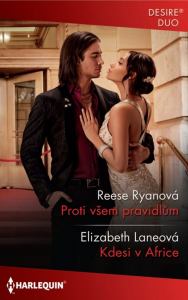 Proti všem pravidlům (Reese Ryanová) - Vaughn Reed, bubeník slavné rockové kapely, se vrátil do rodného městečka, aby dohlédl na přestavbu zděděného resortu. Sbližuje se opět se starými přáteli, ale setkání s Allií, kterou naposledy viděl, když jí bylo dvanáct let, mu vyrazilo dech. Talentovaná interiérová dekoratérka nejenže odvádí úžasnou práci na renovacích jeho nového majetku, ale dokázala mu vstoupit přímo do srdce a způsobit, že porušil všechna pravidla, která si stanovil. Včetně toho nejdůležitějšího – nikdy se nezamilovat!<br>
<br>
Kdesi v Africe (Elizabeth Laneová) - Cal Jeffords rozhodně nečekal, že vypátrá oslnivou krásku Megan, vdovu po svém nejlepším příteli, ve východní Africe. Konečně od ní bude moci získat odpovědi na palčivé otázky ohledně zpronevěry peněz z jeho nadace! Meganino trauma z práce v uprchlickém táboře v Súdánu ji činí nesmírně zranitelnou a má pocit, že Cal je jediný člověk, o kterého se může opřít. Jejich setkání v Africe tak přeroste v zásadní okamžik jejich životů...<br>
<br>
<br>
<br>
Kat. číslo: 1313 O 04/25 <br>
Rozsah: 320 stran <br>
Cena: 150 Kč <br>
Cena pro vás: 139 Kč