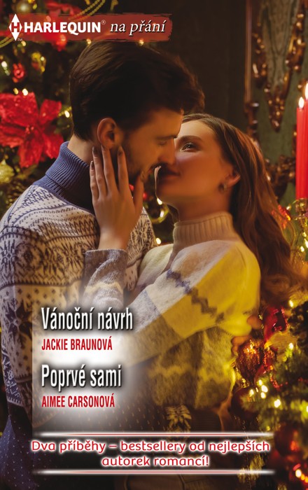 Vánoční návrh (Jackie Braunová) - Dawson úspěšně vede rodinnou firmu, mezi lidmi je oblíbený, ale přesto není šťastný. Eve má za úkol nakoupit pro jeho nejbližší vánoční dárky, a tak chce jeho rodinu poznat. A není lepší příležitost než ples, který pořádá Dawsonova matka. Tam si Dawson uvědomí, že Eve by pro něj mohla být tou pravou partnerkou!<br>
<br>
Poprvé sami (Aimee Carsonová) - Podle upjatého státního zástupce Blakea, vycházející hvězdy na floridském právním nebi, mají věci mít svůj řád, mají se řídit podle plánů. Samozřejmě podle jeho plánů!<br>
To volnomyšlenkářská Jax očekává od života něco úplně jiného: romantiku, vášeň, porozumění, lásku, dobrodružství...<br>
Oba mají, v rámci možností to, co chtějí. A přece se sami sebou stanou, teprve až ze svých plánů sleví. Teprve, až si vyjdou vstříc!<br>
<br>
Kat. číslo: 445 G 12/22 <br>
Rozsah: 320 stran <br>
Cena: 150 Kč <br>
Cena pro vás: 139 Kč