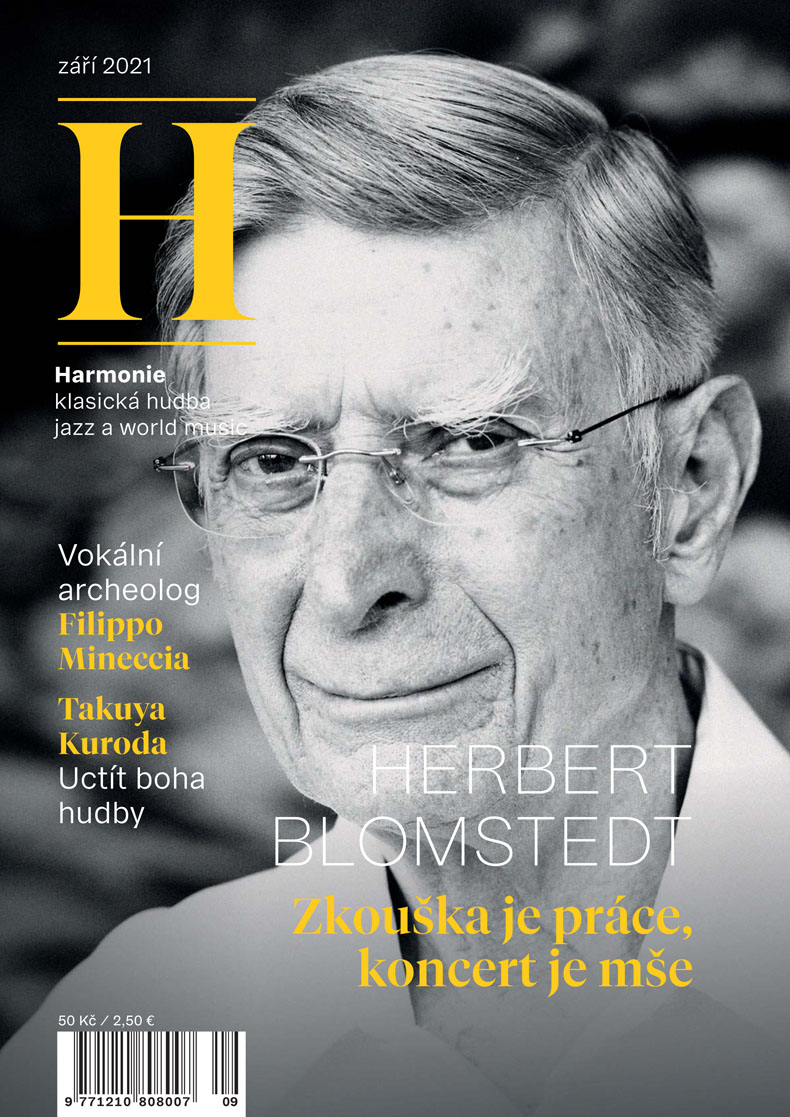 titulní strana časopisu Harmonie 2021//9