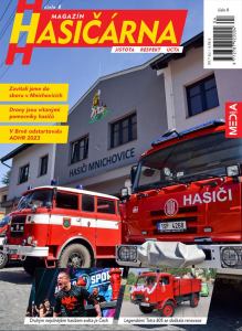 obálka časopisu Hasičárna 8/2023