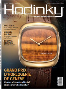 obálka časopisu Hodinky a šperky  1/2026
