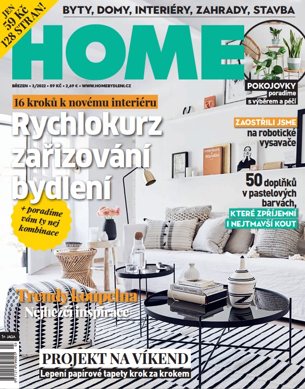 obálka časopisu HOME 3/2022