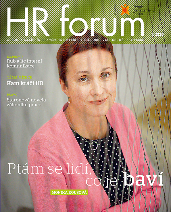 obálka časopisu HR forum 1/2020