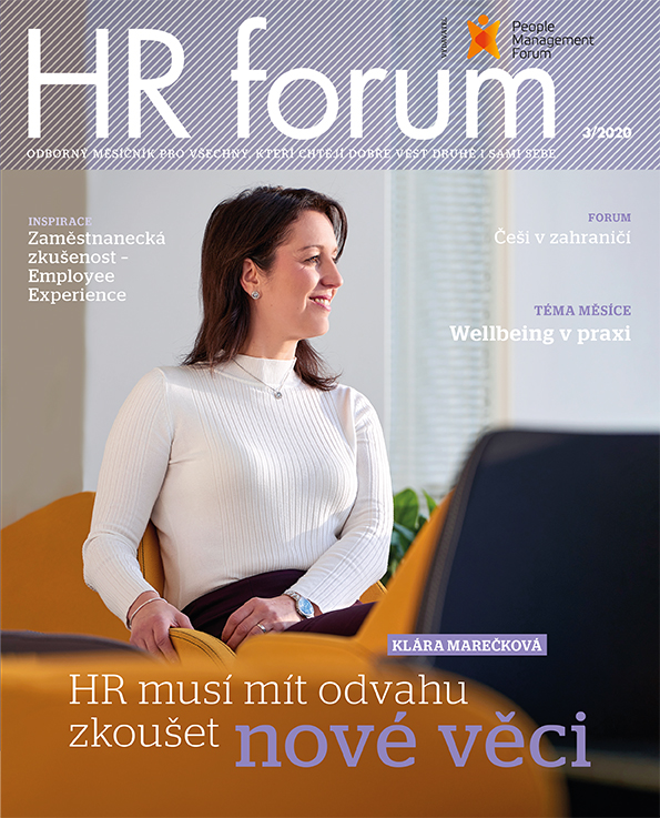titulní strana časopisu HR forum 2020//3