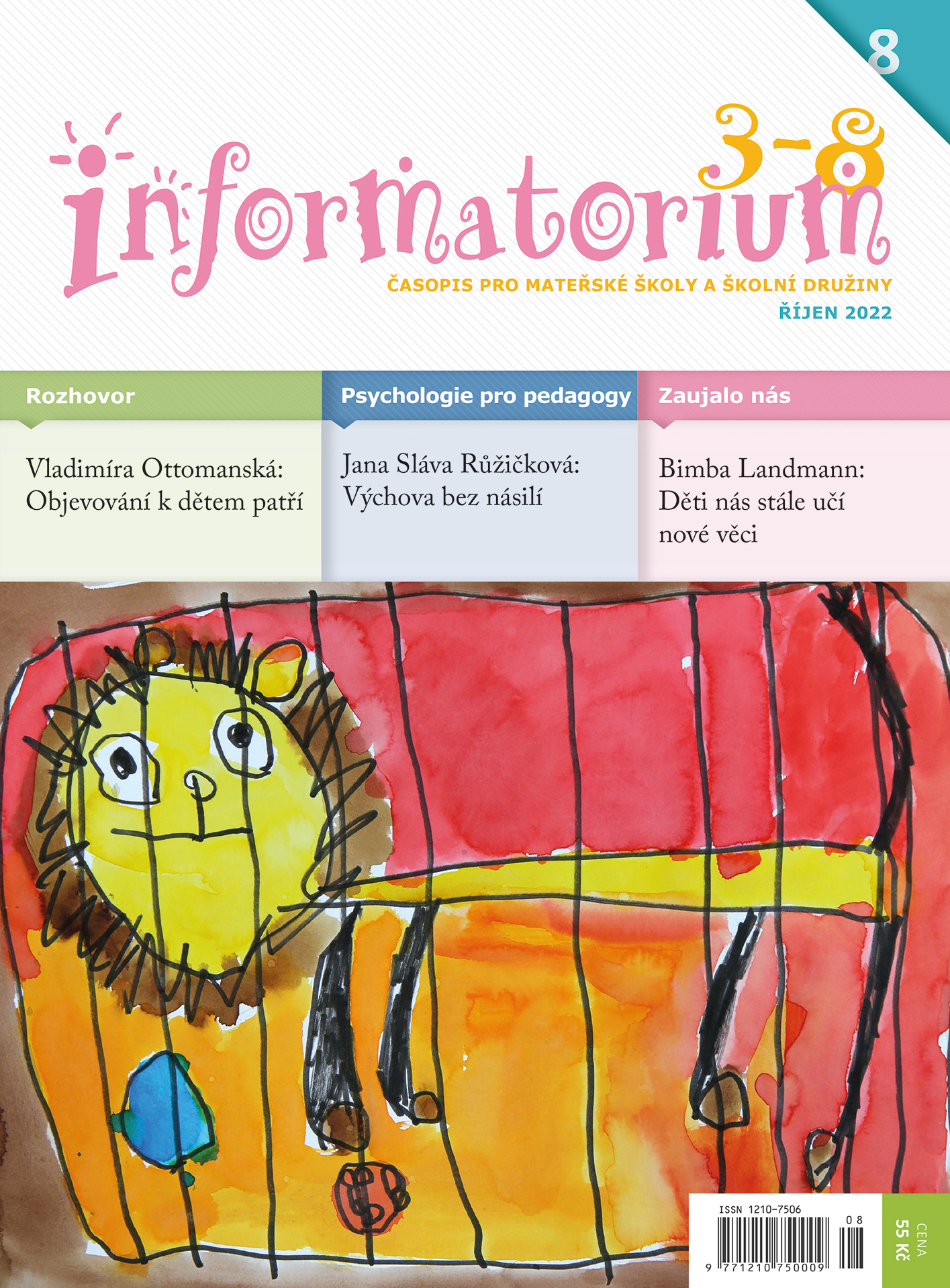 obálka časopisu Informatorium 3-8 8/2022