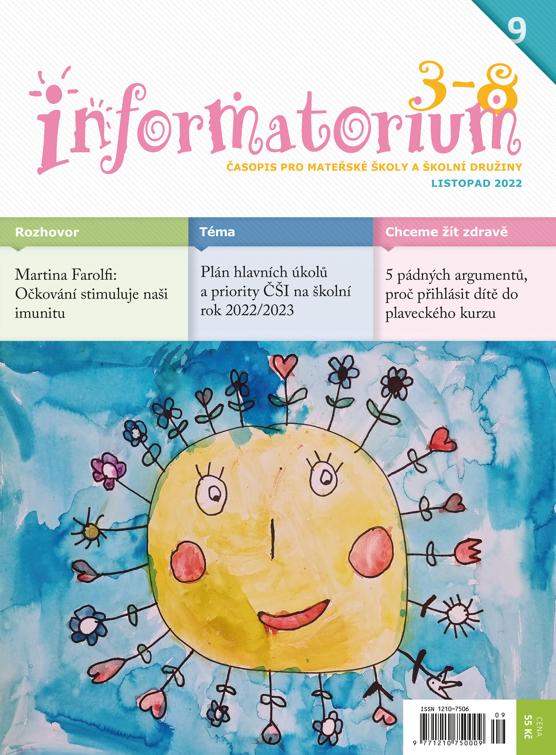 obálka časopisu Informatorium 3-8 9/2022