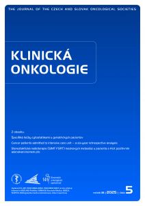 obálka časopisu Klinická onkologie  5/2025+Sborník BOD-Suppl.