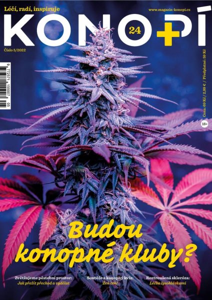 obálka časopisu Konopí (24) 5/2022