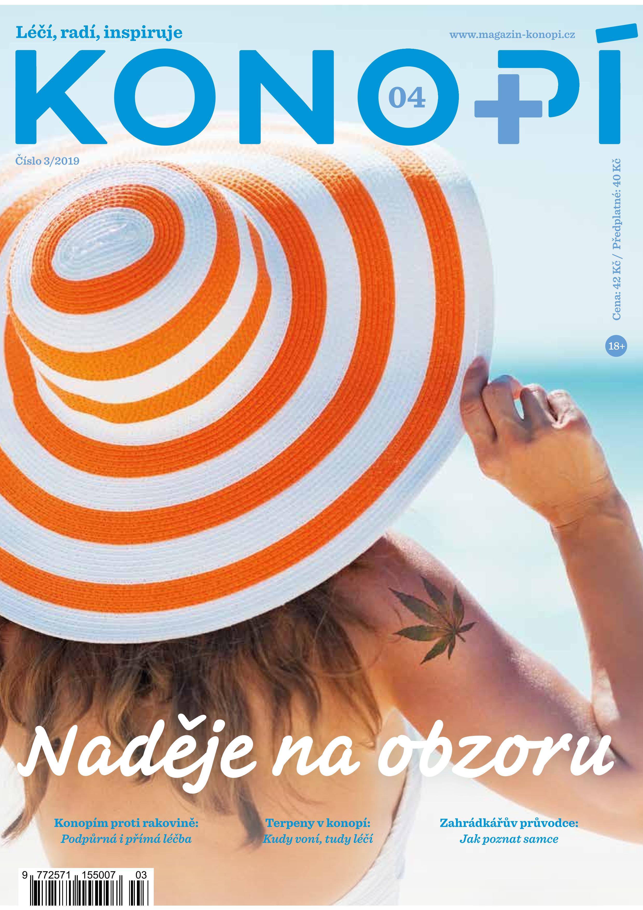 obálka časopisu Konopí (4) 3/2019