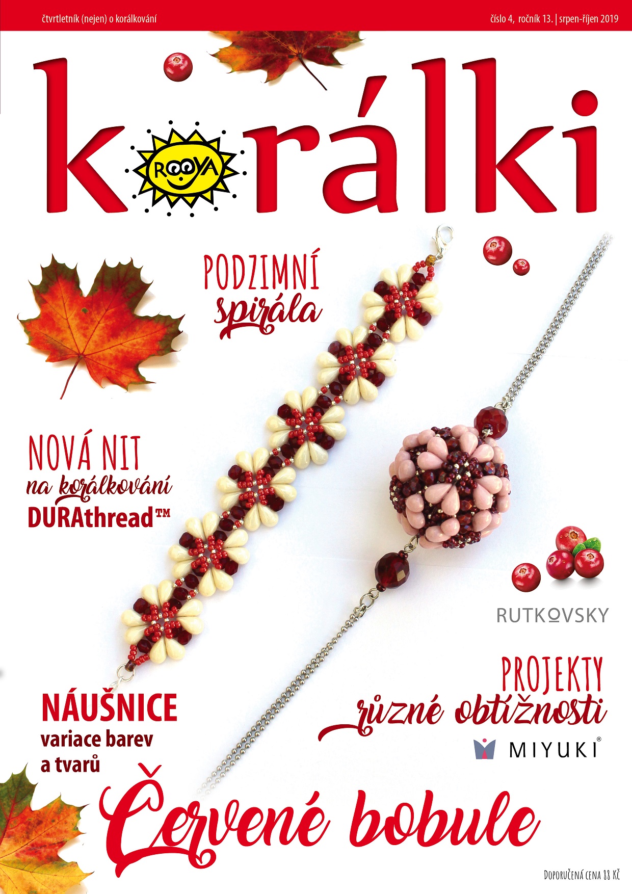 obálka časopisu Korálki 4/2019