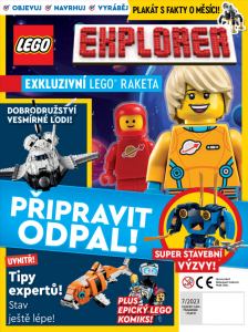 obálka časopisu LEGO Explorer 7/2023
