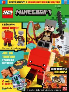 obálka časopisu LEGO MINECRAFT 3/2024