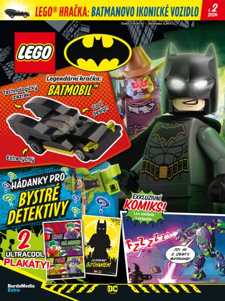 obálka časopisu LEGO&reg; BATMAN&trade; 2/2024